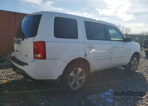 2013 Honda Pilot Exl z USA, uszkodzony, nr VIN 5FNYF3H5XDB044324